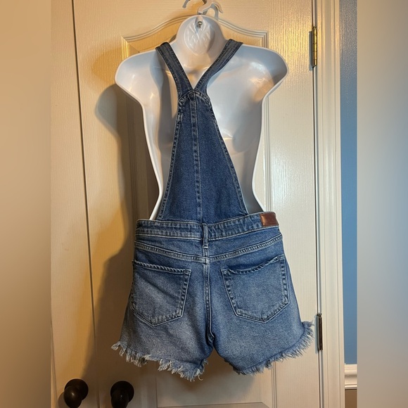 Hollister Boyfriend Short Overalls - Vintage Stretch (Size XS) ๐โจ - Picture 4 of 5